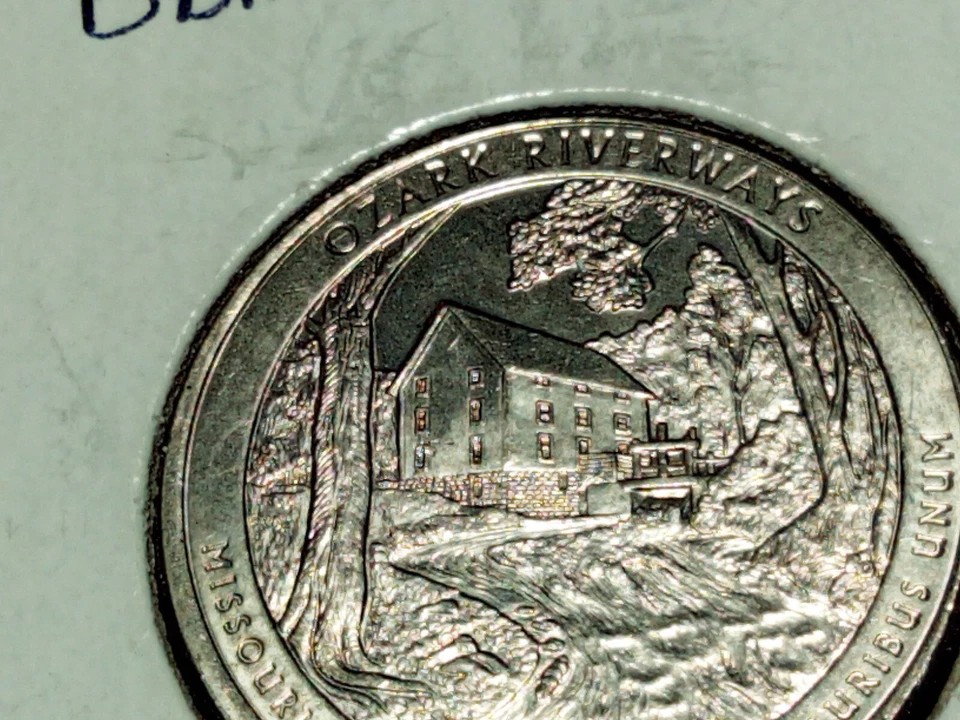 Mint Error Coin 2017 p Ozark Riverways DDR Small Window - Image 3 of 4