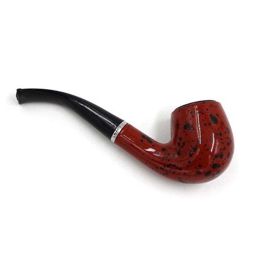 Great Gatsby 1920's Flapper Gentlemen's Ebony Wood Tobacco Smoking Pipe - Foto 1 di 4
