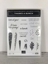 Stampin' Up retired Thanks a Bunch photopolymer stamp set