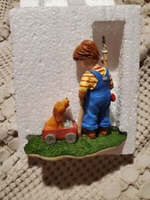 NEW Pound Puppies Fishing Pals Dog Boy Fishing Pole Mango Designs 2002 HTF