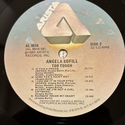 Angela Bofill Too Tough LP Vinyl Record Album | eBay