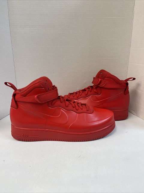 air force 1 foamposite red