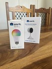 SMRTR Bundle (security camera amd smart Bulb)