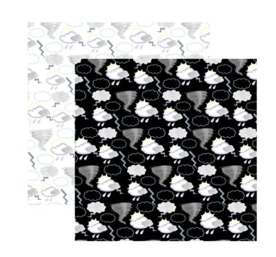 Storms/Tornado - Weather 12x12 Scrapbook Paper - 5 Sheets