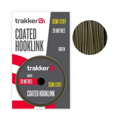 Trakker Semi Stiff Coated Hooklink - 35lb (15.9kg) 20m