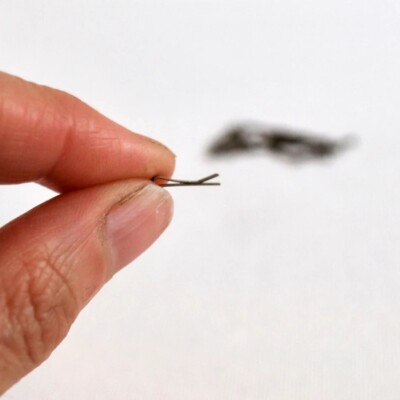 Puppenhaarspangen Mini Haarnadeln 10mm kleine Bobby Pins Kirby Griffe 1/6 Puppe