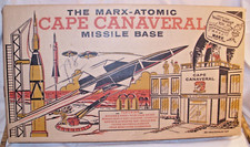 MARX ATOMIC CAPE CANAVERAL MISSILE BASE PLAYSET 1960s BOXED 