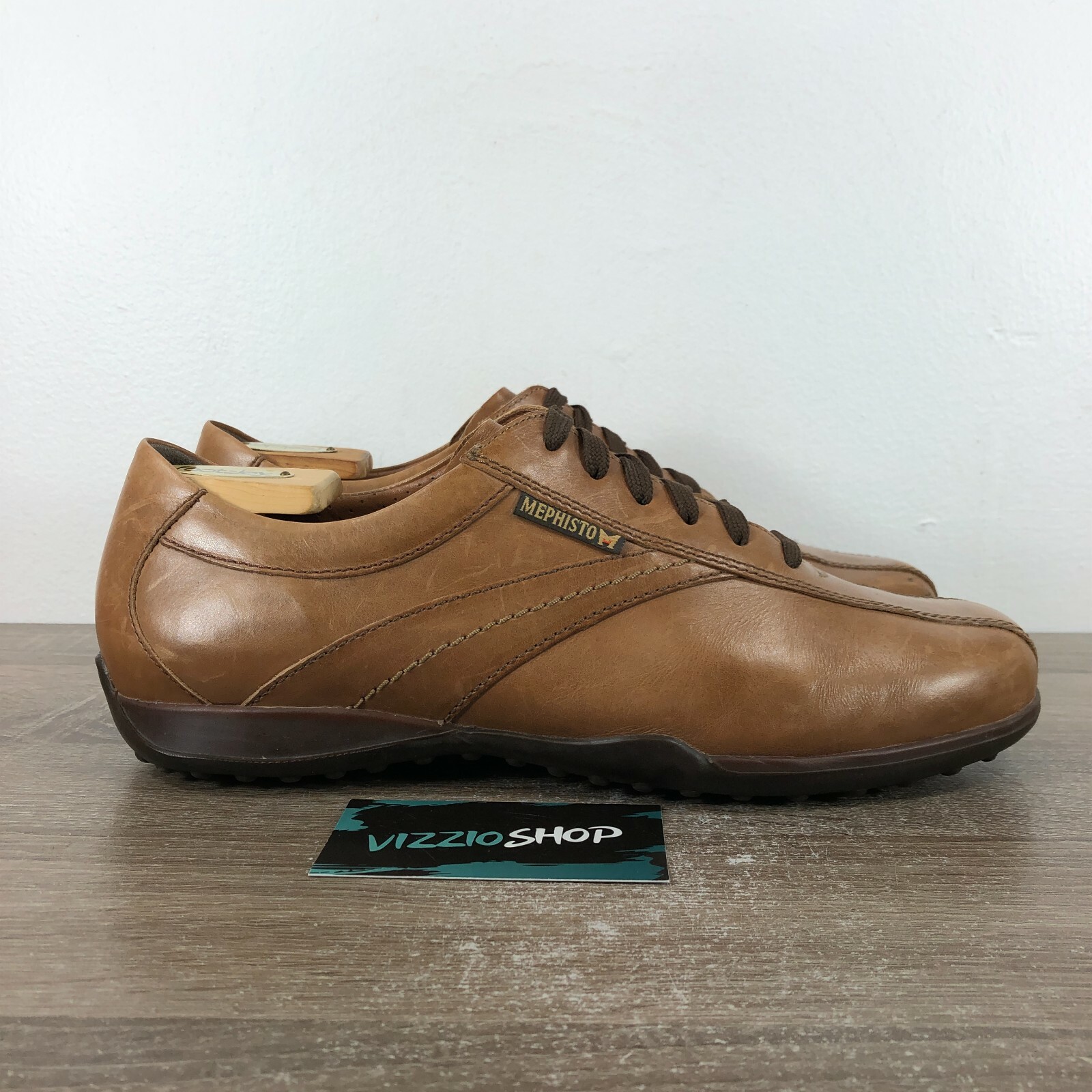 Mephisto City Hiker Leather Tan Camel 