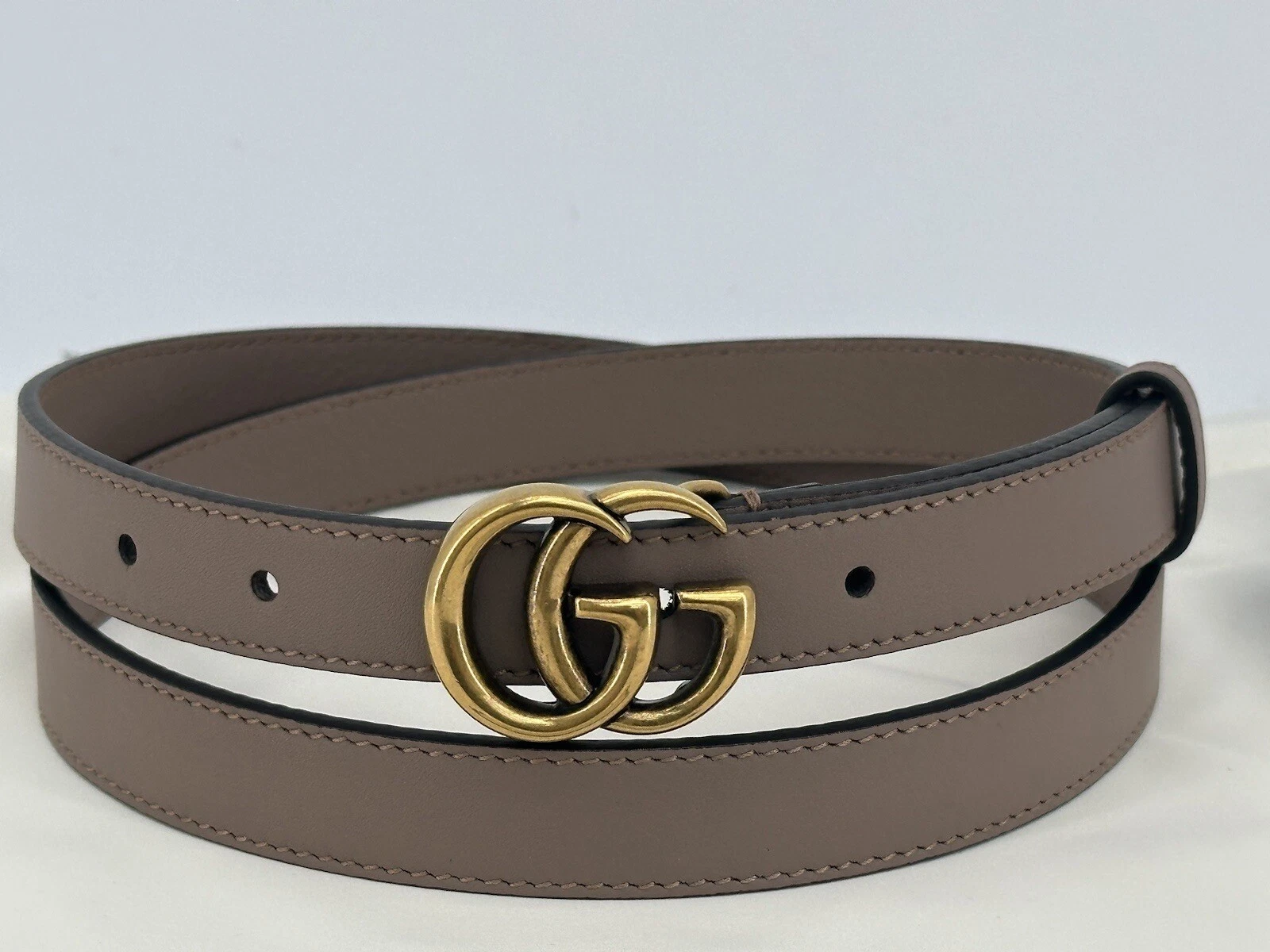 Ceinture femme neuve luxe originale GUCCI Marmont  409417   taille   95 cm