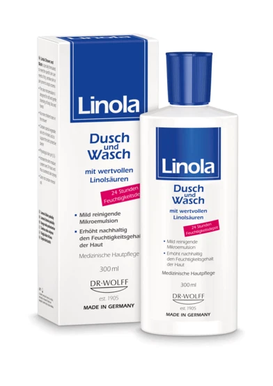 Linola Dusch und Wasch, 300ml, PZN 6797904