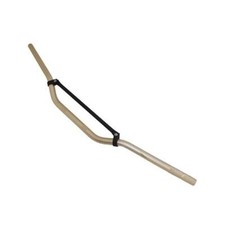 guidon alu titane et barre de renfort noir long 810mm ht 50mm pour 50