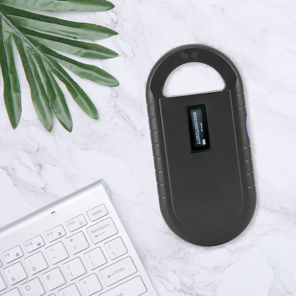 Haustier Mikrochip Scanner 134,2 KHz - Tragbar Mit 128 Speicherplätzen