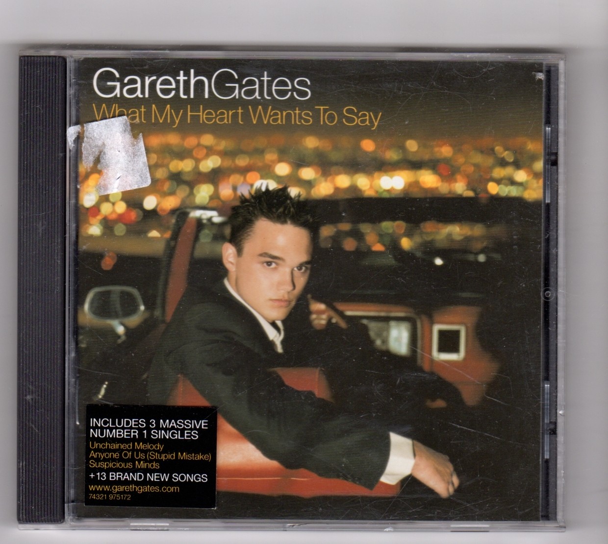 (IF23) Gareth Gates, What My Heart Wants To Say - 2002 CD