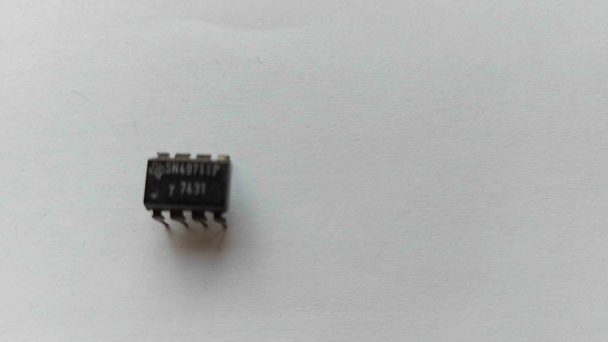 1ps SN4911 P 10 bit Serial DAC 8-Pin, DIP8 Texas Instruments