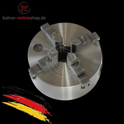 160mm 4-jaw lathe chuck for drilling milling machine  (4051435028356)