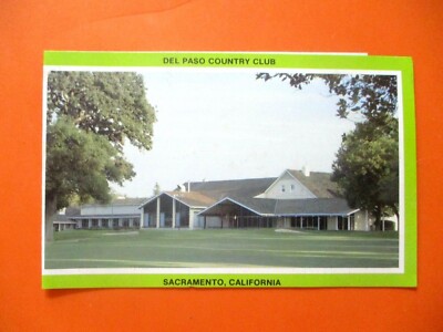 vtg - Golf Scorecard - DEL PASO COUNTRY CLUB cc - Sacramento CA