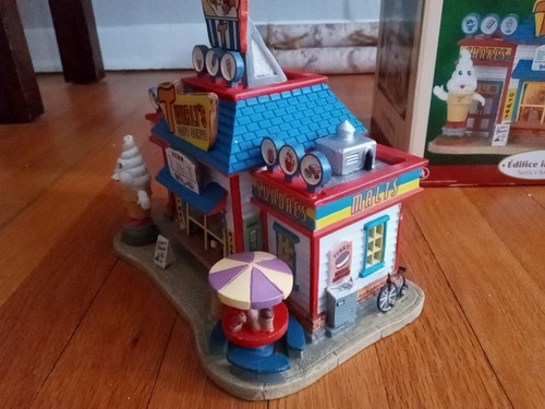 Lemax Christmas Carnival Twirly’s Soft Serve Booth 75526 Retired Village mit Box! - Bild 4 von 9