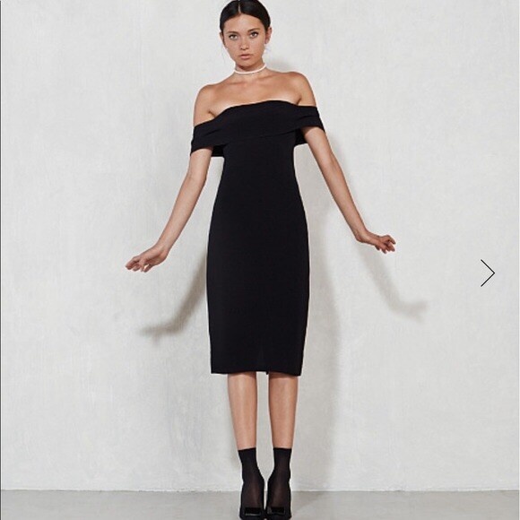 Reformation Carrera Black Off The Shoulder Dress Bodycon XS | eBay Reformation Carrera Black Off The Shoulder Dress Bodycon XS | eBay