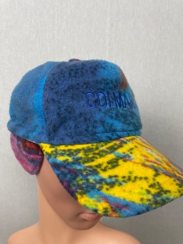 Cappello invernale Colmar sci pile paraorecchie foderato berretto taglia 2 Made in Italy vintage - Foto 18 di 18