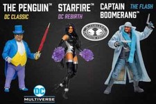 Mcfarlane Multiverse Collector Edition Platinum Chase Penguin Starfire Boomerang