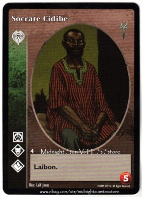 Socrate Cidibe Akunanse Ebony Kingdom V:TES VTES Vampire CCG