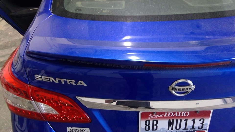 1315 Nissan Sentra SR Metallic BlueB17 Trunk Lid w/Spoiler (NO Tail