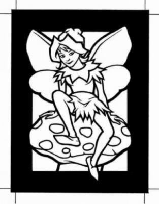 Fairy World Stained Glass Coloring Book, John Green