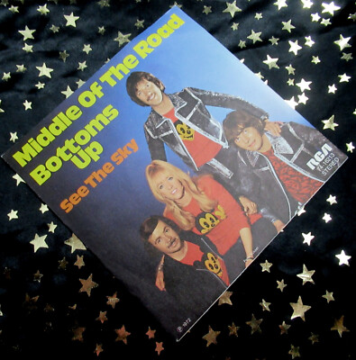 MIDDLE OF THE ROAD - Bottoms up * 1972 * TOP SINGLE (M-:)) im TOP COVER