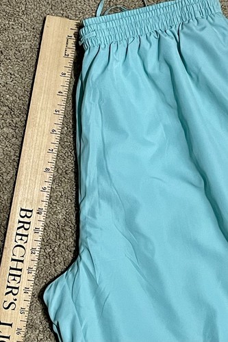 KORET Sport Pants Petite Womens Large Turquoise Drawstring Pull On Elastic Waist - Picture 13 of 16