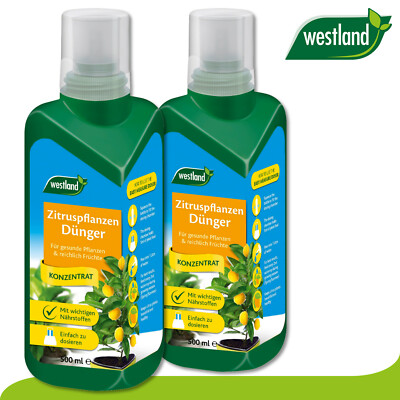 Westland 2 x 500 ml Zitruspflanzen Dnger Die Nr 1 in England fr den  Garten | eBay