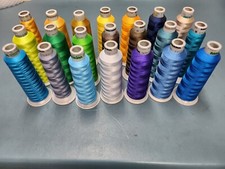 Madeira embroidery thread Lot Of 21 Polyneon Large Cones