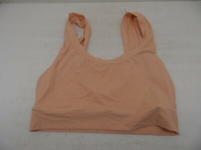 Nueskin Women's Solid Pattern Bralette 10452 Rose XL