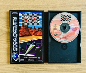 Virtua Racing Sega Saturn PAL Time Warner Interactive Multiplayer 1994 RETRO