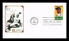 US COVER JACKIE ROBINSON BASEBALL BLACK HERITAGE FDC SCOTT 2016 THERMOGRAPHED