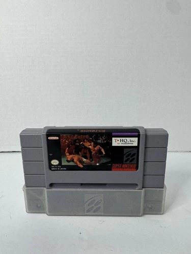Pit-Fighter SNES Cartridge Super Nintendo Entertainment System 1992 Fully Tested