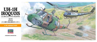 Hasegawa 1/72 US UH-1H Iroquois Utility Helicopter 00141