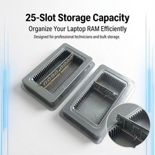 5x Memory tray for 10PCs Long Dimm DDR1 to DDR5 or 20PCs SoDIMM DDR4, 5 only