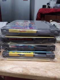 Nintendo NES Top Loader Console NES-101 Bundle Game Dogbone Controller Tested