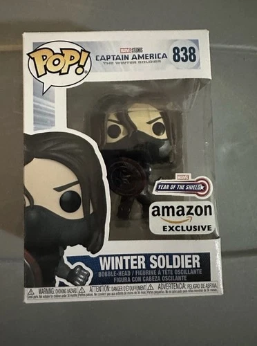 Funko Pop! Vinyl: Marvel - Winter Soldier - Amazon (Exclusive) #838