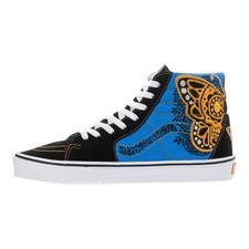 VANS SK8-HI DÍA DE MUERTOS UNISEX HOMBRE 5.5/MUJER 7 ZAPATOS MARIPOSA CALAVERA/GOL NUEVO