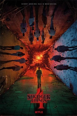 Stranger Things: Season 4 - Every Ending Has A Beginning Poster, Plakat, 61 × 91