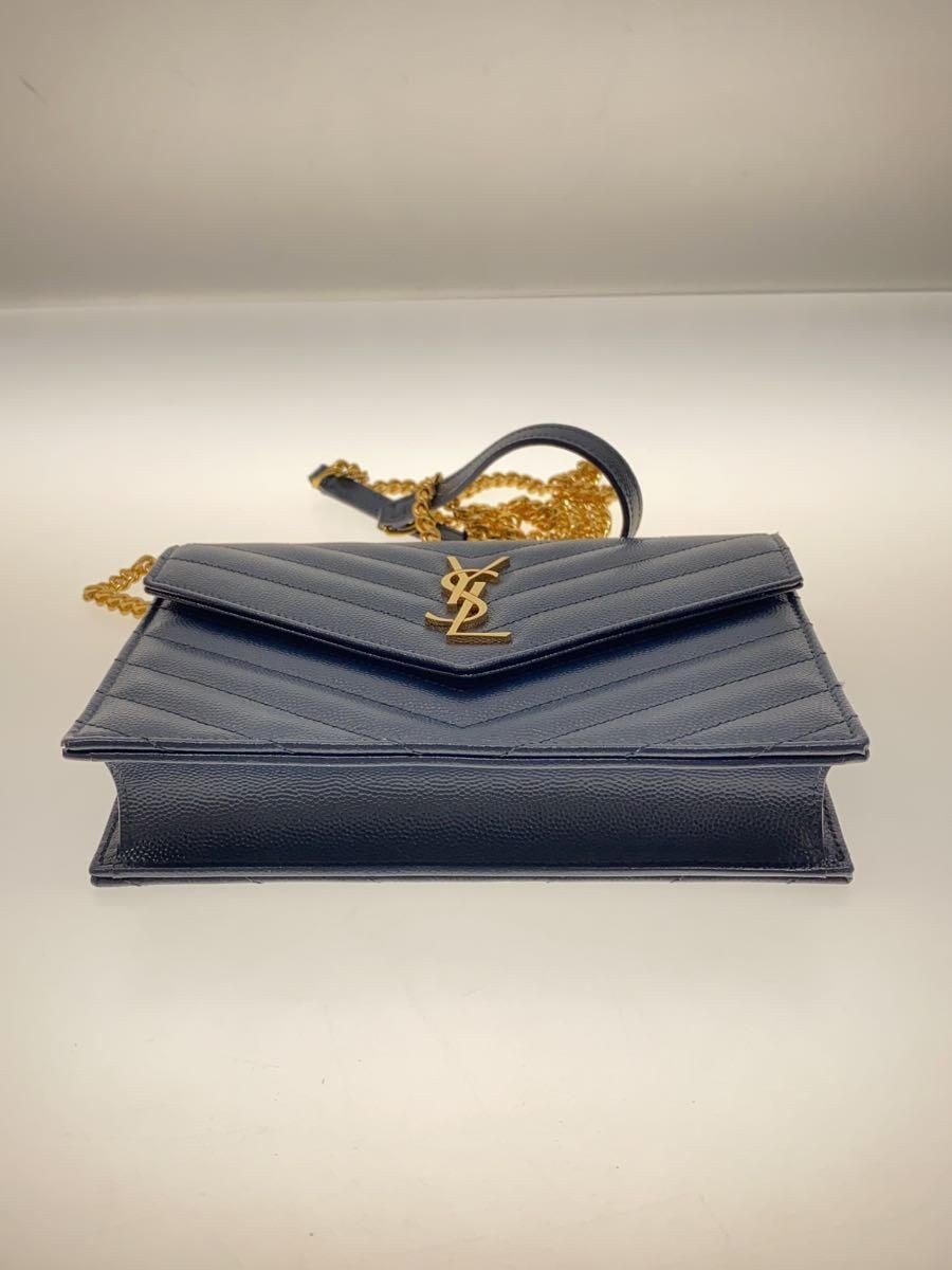 Borsa a tracolla SAINT LAURENT pelle marina usata