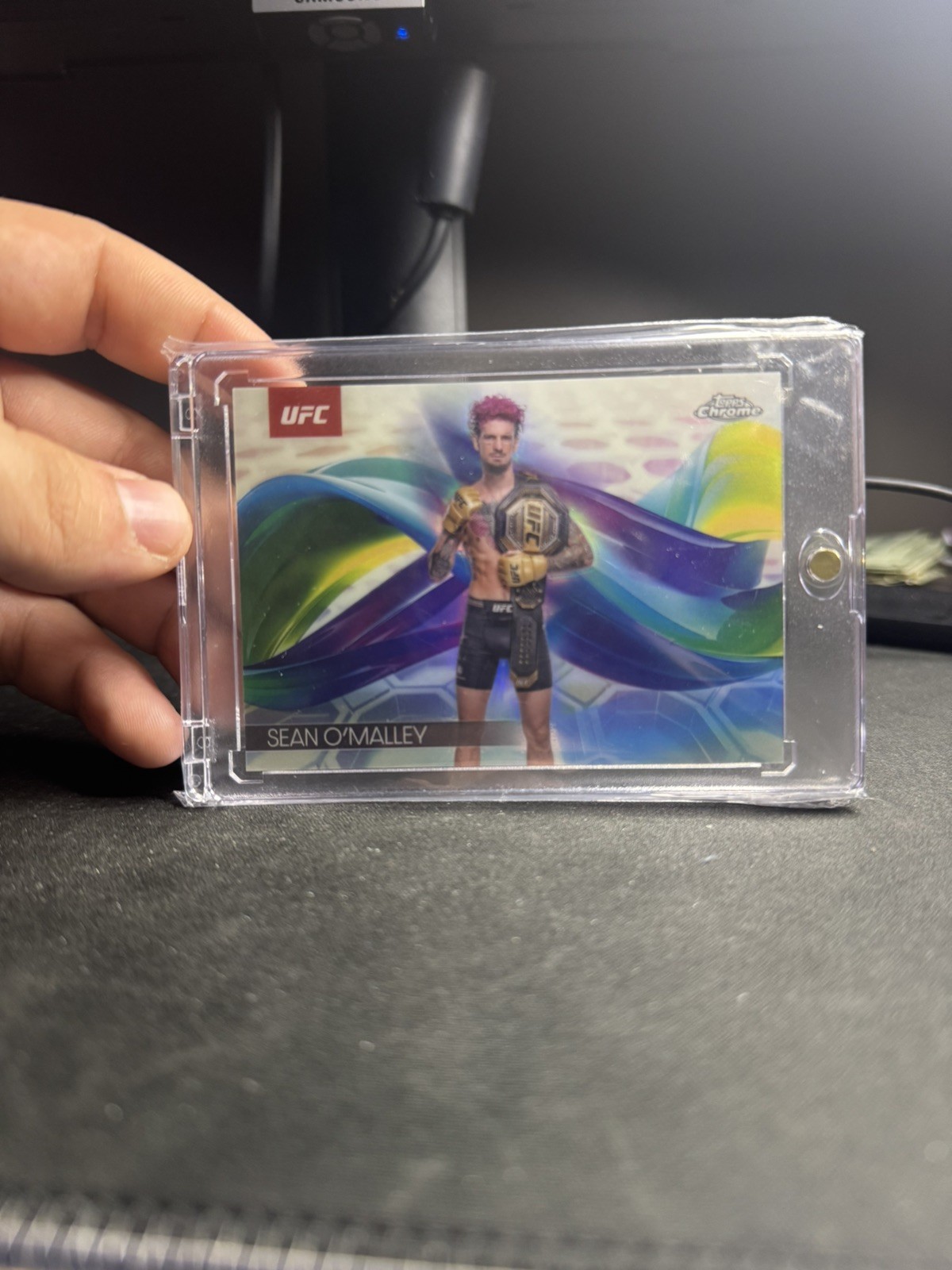 2025 Topps UFC Chrome SEAN O'MALLEY SSP Rare HELIX CARD