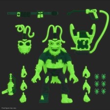 TMNT Super 7 Ultimates GITD Ooze Scumbug Teenage Mutant Ninja Turtles Glow Dark