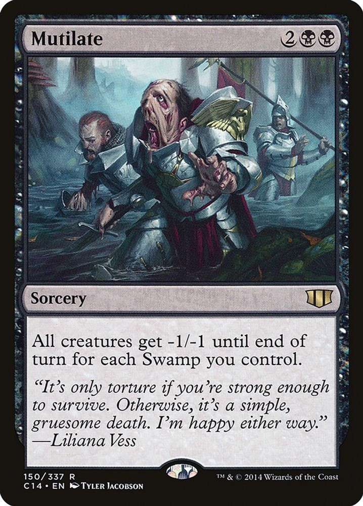 Mutilate #150 (LP) Commander 2014 (C14) MTG
