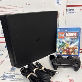 Sony PlayStation 4 Slim Console 500GB (CUH-2015A) w/ Controller( Tested Working)