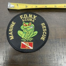 FDNY New York City Fire Dept Marine 9 Patch F...