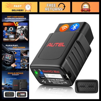 Bluetooth OBD2 Diagnostic Adapter | Wireless Vehicle Interface for Car Scanner M