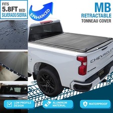 Syneticusa Mb Retractable Tonneau Cover For 2007-2026 Sierra 1500 5.8ft Enhanced Syneticusa Mb Retractable Tonneau Cover For 2007-2026 Sierra 1500 5.8ft Enhanced