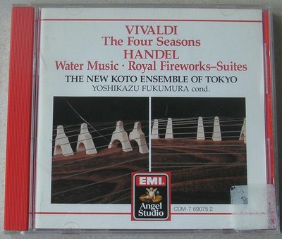 Vivaldi The Four Seasons Handel Water Music - New Koto Ensemble of Tokyo (EMI CD